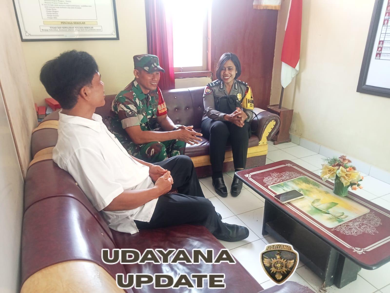 Babinsa Kelurahan Kawan Mantapkan Komsos Lewat Peninjauan Program MBG di SDN 6 Kawan