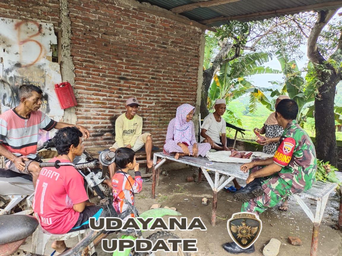 Babinsa Kelurahan Nitu Himbau Warga Waspadai Kebakaran Saat Pembersihan Lahan