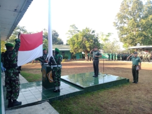 Pangdam IX/Udayana Tekankan Kepedulian Rakyat, Dandim Dompu Bacakan Amanat