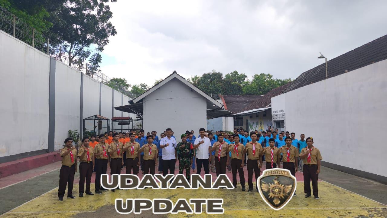 Khidmat, Upacara 17 San di Lapas Selong Libatkan Babinsa dan Warga Binaan