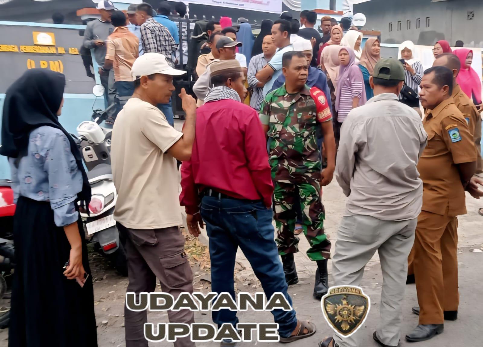 Danramil Hu’u Pimpin Pengamanan Pilkades PAW Marada