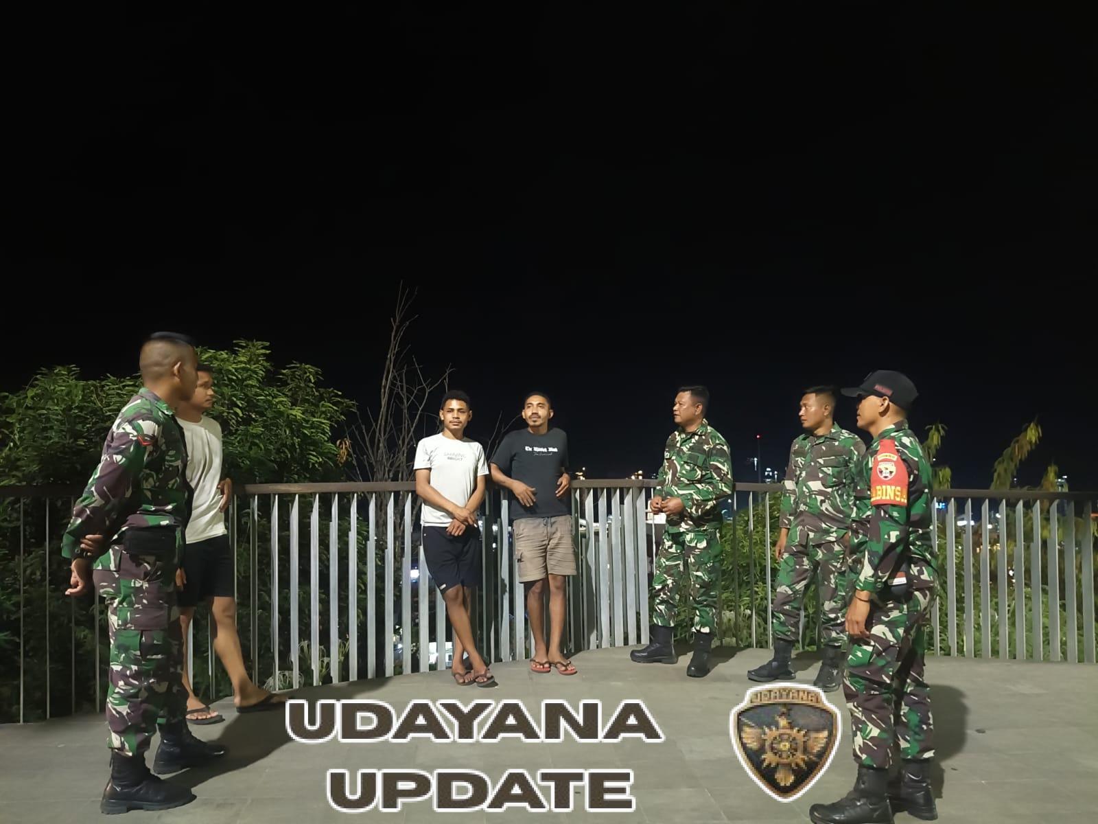 Babinsa Koramil 1630-01/Komodo Gelar Patroli Malam Jaga Kamtibmas Labuan Bajo