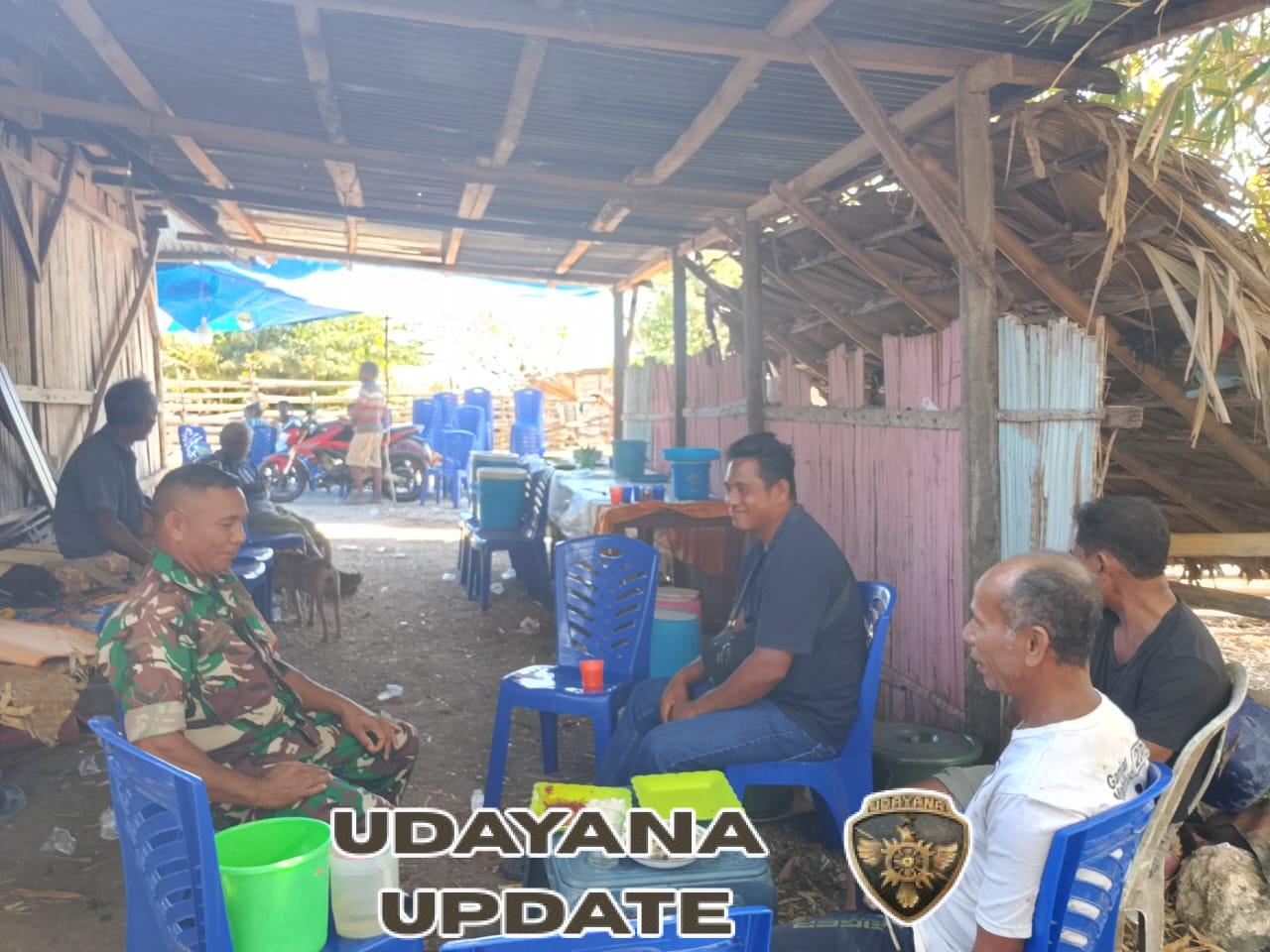 Tradisi Masuk Tuu, Babinsa Ajak Warga Rote Timur Jaga Budaya dan Persatuan