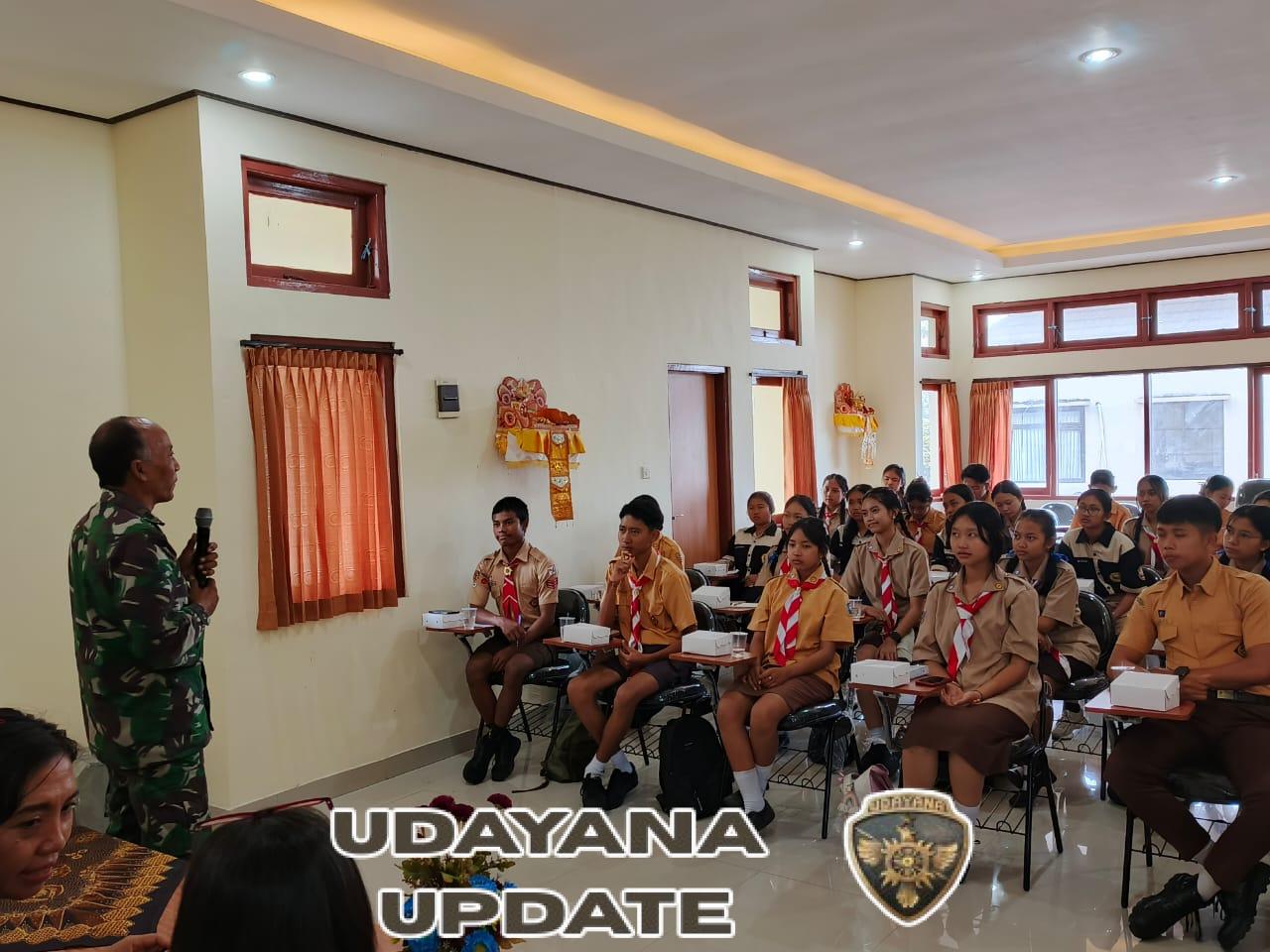 Pasiinteldim 1623/Karangasem berikan edukasi pencegahan, pemberantasan penyalahgunaan dan peredaran gelap narkoba.