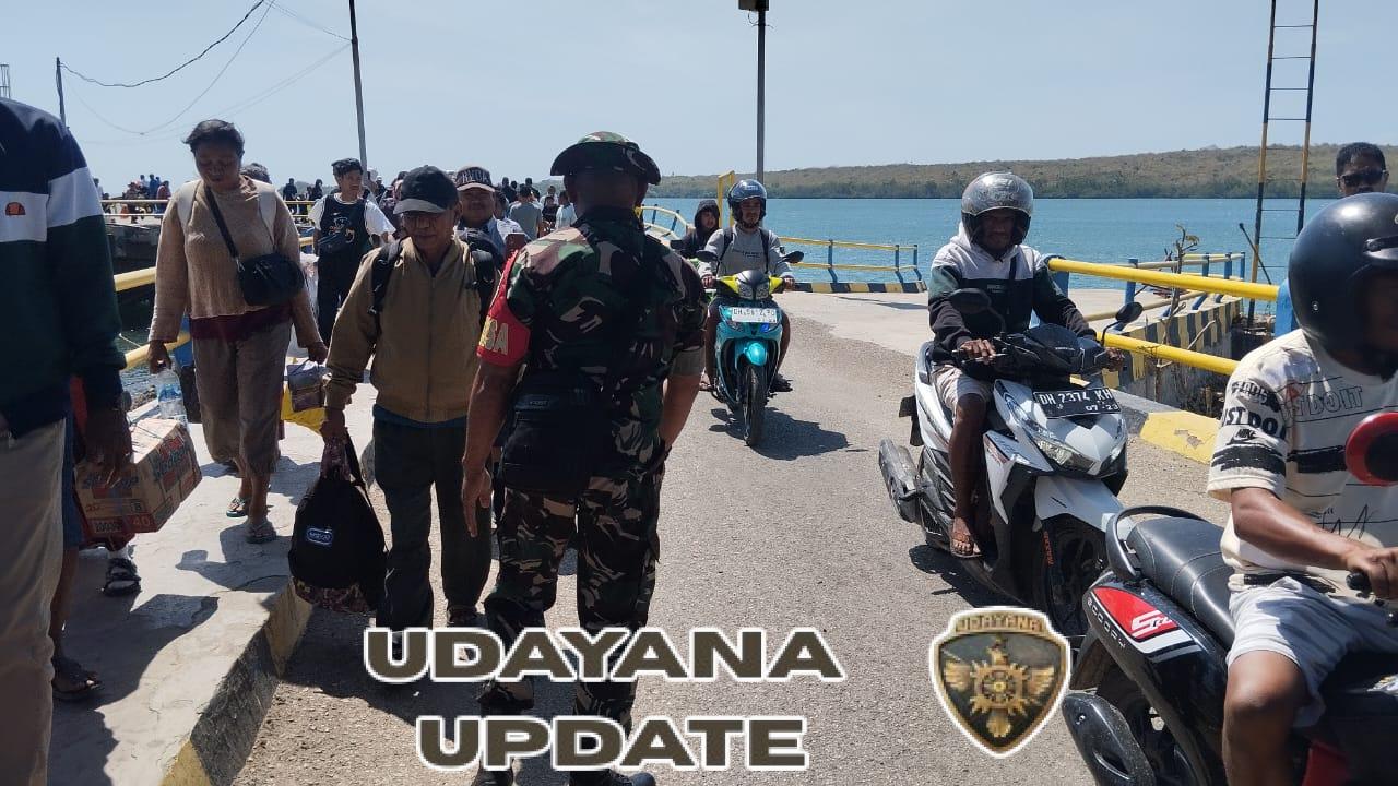 Transportasi Laut Rote Timur Aman, KMP Cakalang 11 Sandar dan Berlayar Lancar