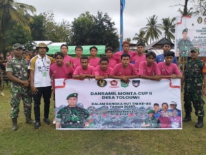 Turnamen Mini Soccer Dalam Rangka HUT TNI Ke-80 Berjalan Lancar dan Aman