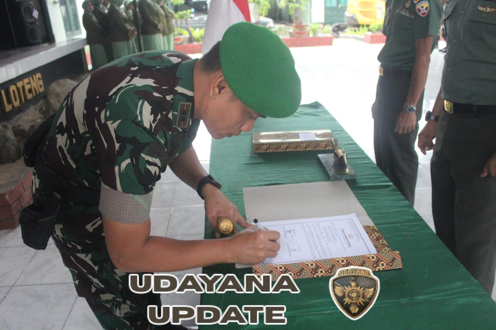 Wujud Pembinaan Karier, Dandim Loteng Pimpin Sertijab Danramil Dan Perwira Staf