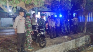 Koramil 1608-07/Monta dan Polsek Monta Selesaikan Patroli Gabungan Tanpa Insiden