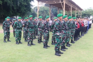 Dandim Klungkung Hadiri Apel Gelar Agung Menjaga Bali Menuju Klungkung Mahottama