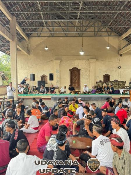 Turnamen Ceki Di Desa Bungbungan Dikawal Tiga Pilar, Sertu Nengah Karta Ajak Warga  Mari Lestarikan Budaya Tanpa Judi,