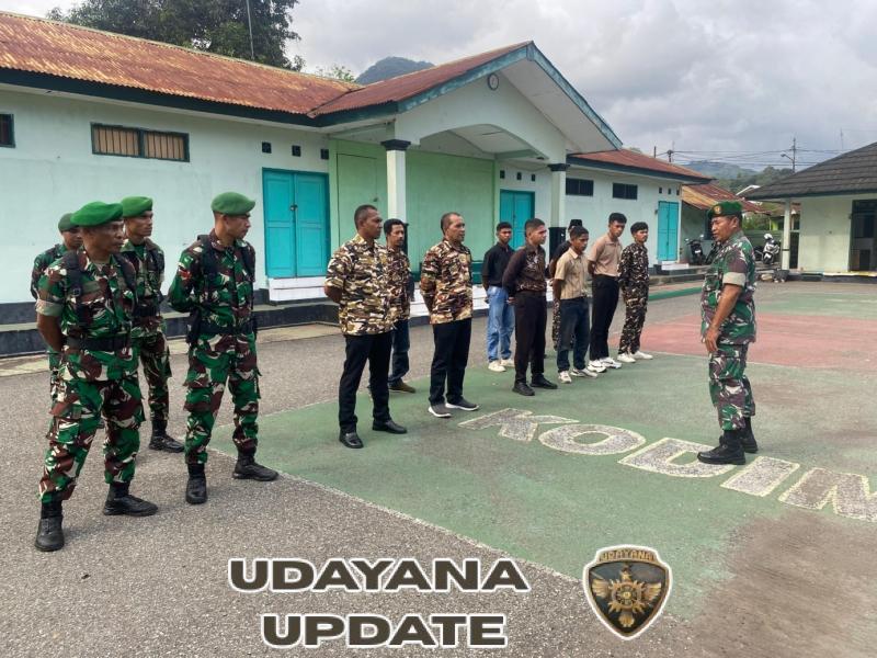 Perkuat Keamanan Wilayah, Kodim 1602/Ende Patroli Bareng FKPPI, Banser, dan Pemuda Katolik