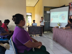 Hadiri Rembug Stunting, Babinsa Bunga Mekar Tunjukkan Komitmen Peduli Kesehatan Masyarakat