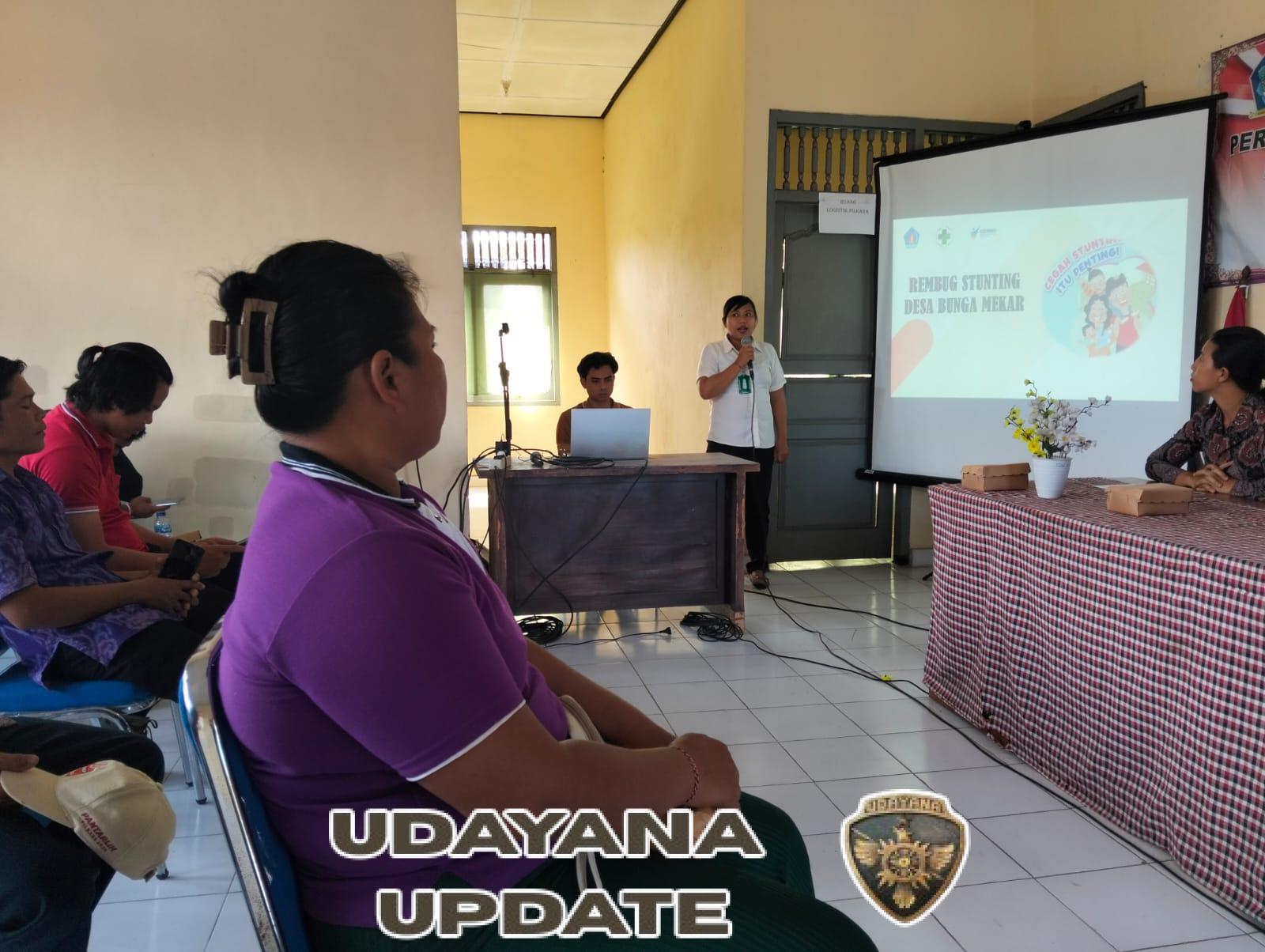 Hadiri Rembug Stunting, Babinsa Bunga Mekar Tunjukkan Komitmen Peduli Kesehatan Masyarakat