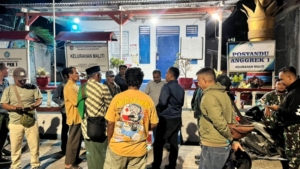 Siskamling Malam Hari di Maliti Jadi Upaya Cegah Gangguan Kamtibmas