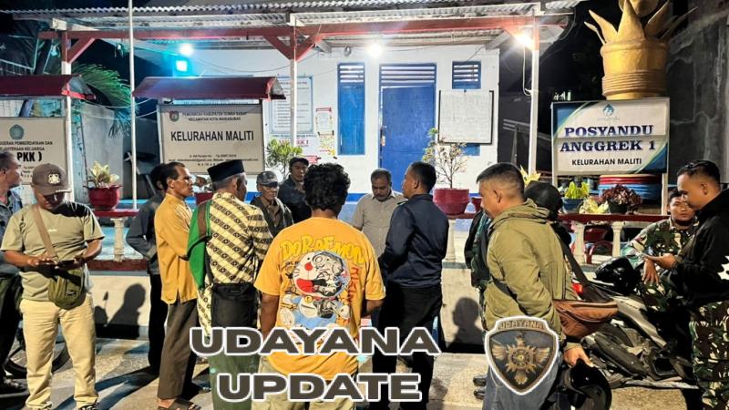 Siskamling Malam Hari di Maliti Jadi Upaya Cegah Gangguan Kamtibmas