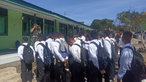 Pasi Intel Kodim 1621/TTS Berikan Motivasi Dan Arahan Kepada CASIS TNI AD