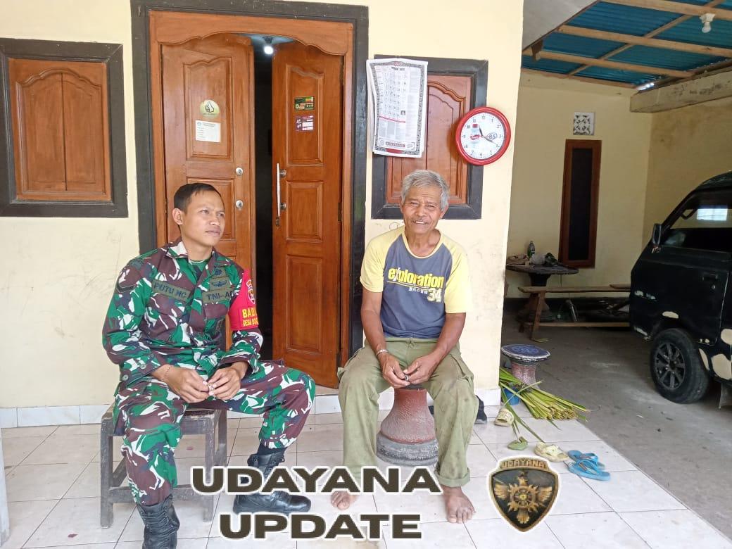 Babinsa Bongancina Ajak Tokoh Masyarakat Jaga Kerukunan dan Stabilitas Lingkungan