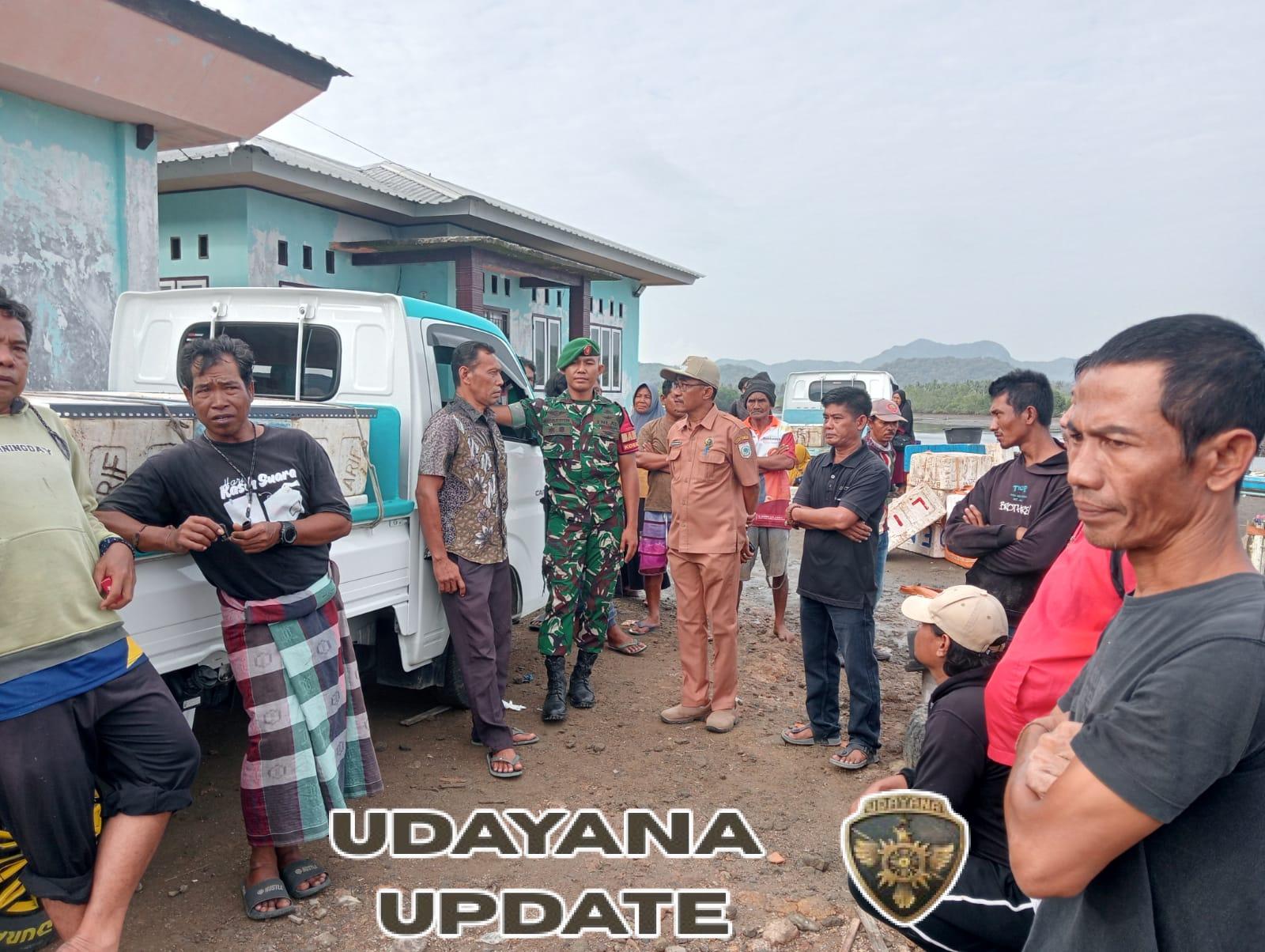 Tindakan Cepat Babinsa Redam Amarah Warga Labuhan Lalar