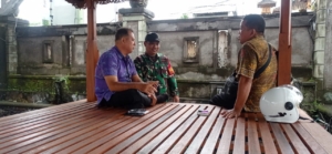 Tanggap Bencana, Babinsa Sampalan Tengah Intensifkan Patroli Dan Komsos