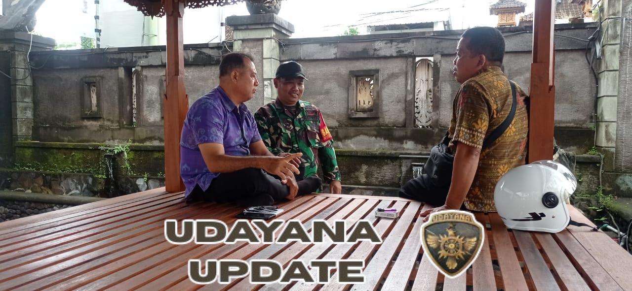 Tanggap Bencana, Babinsa Sampalan Tengah Intensifkan Patroli Dan Komsos