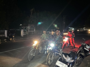 Kasdim 1622/Alor Pimpin Patroli Kamtibmas di Kabupaten Alor