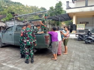 Gerakan Pangan Murah, Kodim Klungkung Hadirkan Solusi Pemenuhan Kebutuhan Pokok Warga Dengan harga Ekonomis