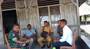 Waspadai Pencurian Ternak, Babinsa Bersama Sekcam Lakukan Sosialisasi di Desa Teba