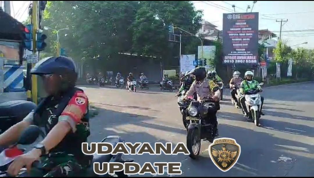 Danramil KlungkungApresiasi Peran Serta Gojek Dalam Jaga Kamtibmas Di Kecamatan Klungkung