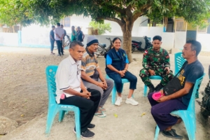 Praka Boby Alam Laksanakan Komsos dengan Masyarakat Pantar Tengah