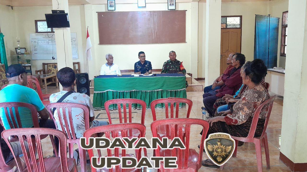 Sengketa Tanah Berakhir Damai Berkat Mediasi Babinsa Koramil 01/Aloke