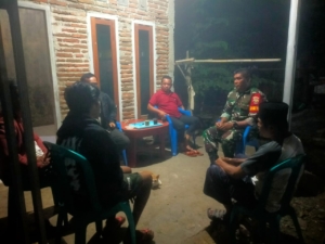 Koptu Muhammad Imbau Orang Tua Penanae Awasi Anak dan Fokuskan Pendidikan lewat Patroli Malam