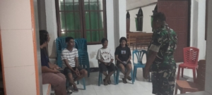 Sinergi Babinsa Sulamu Dan Masyarakat Wujudkan Lingkungan Aman Tertib