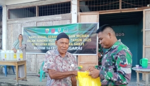 TNI dan Warga Bersinergi, Kodim 1612/Manggarai Gelar Bakti Sosial di Manggarai Timur