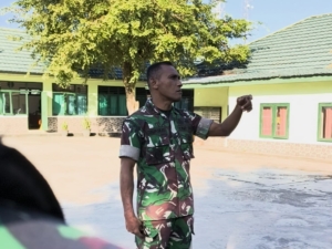 Kesiapan dan Disiplin Jadi Penekanan Dandim 1613/Sumba Barat Saat Pimpin Apel