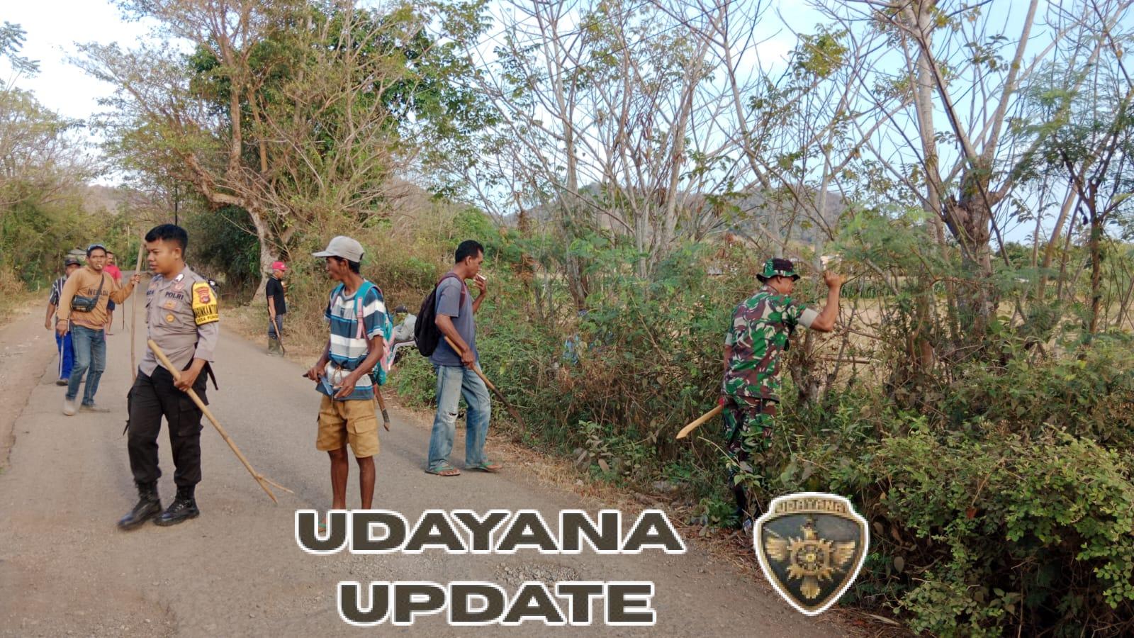 Gotong Royong TNI, Polri, dan Warga Ciptakan Akses Jalan yang Lebih Baik