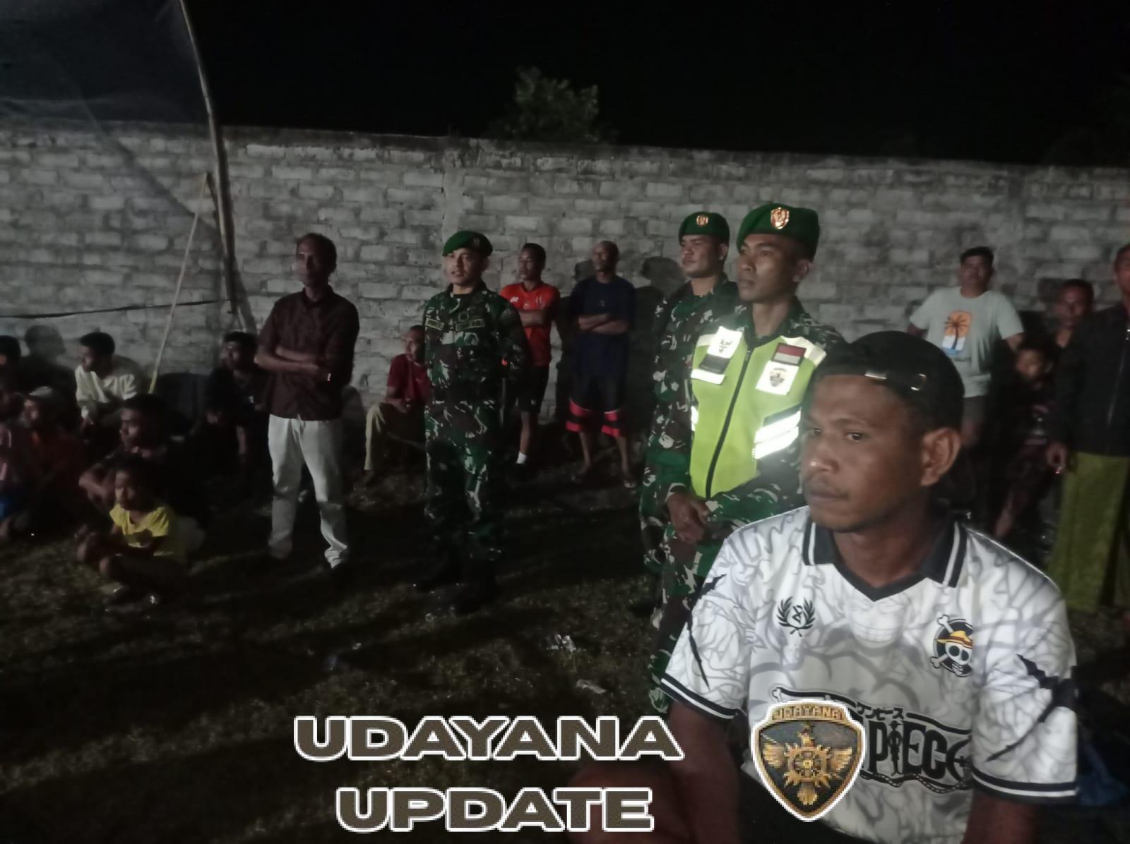 Semakin Dekat dengan Warga, Kodim 1612/Manggarai Intensifkan Patroli Malam