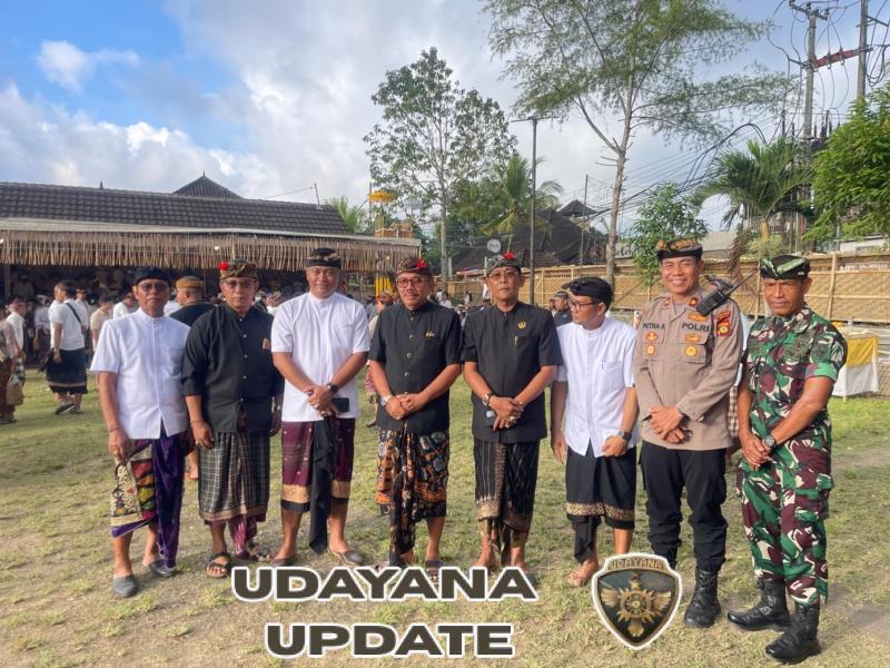 Wujud Kepedulian, Danramil 1616-02/Ubud Bersama Forkompimcam Jalin Silaturahmi dengan Warga