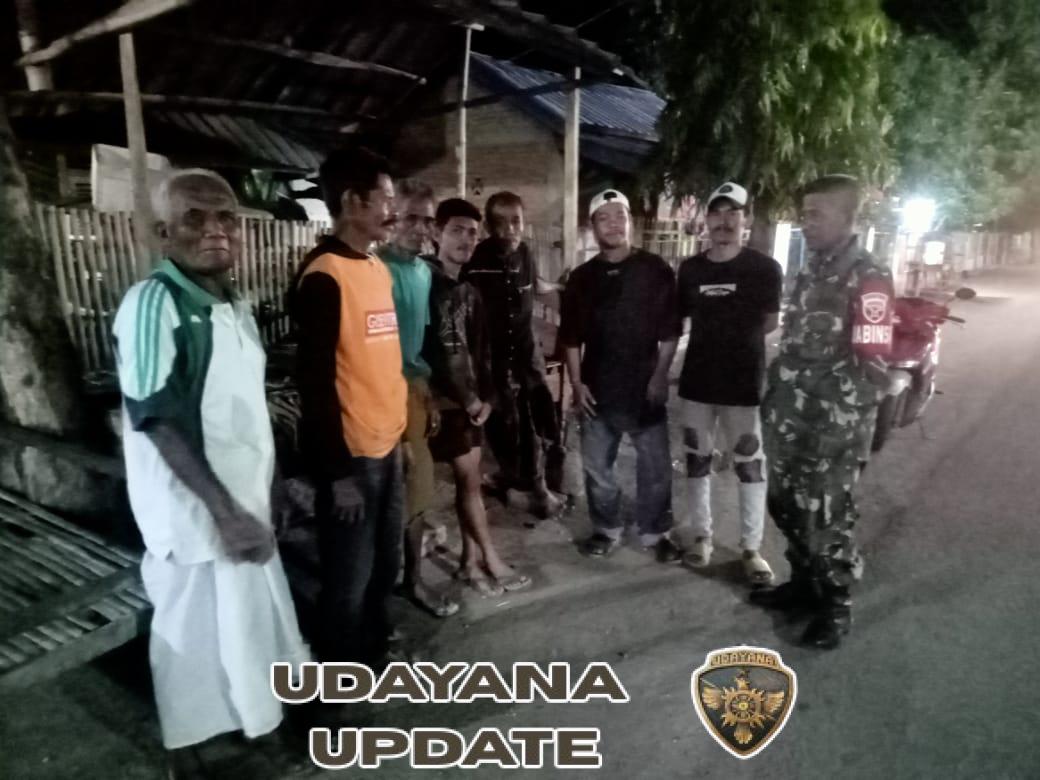 Koramil 1608-04/Woha Gelar Patroli Siskamling, Wujud Sinergi TNI dan Masyarakat