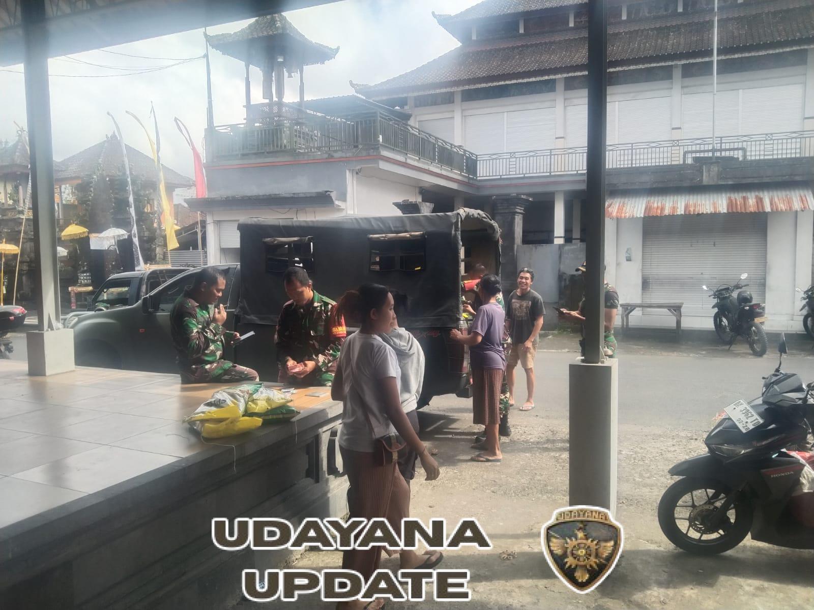 Gerakan Pangan Murah oleh Koramil 1623-06/Selat, upaya ringankan beban warga.