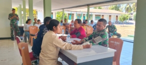 Wujud Kepedulian, Kodim 1603/Sikka Laksanakan Pengobatan Gratis untuk Masyarakat