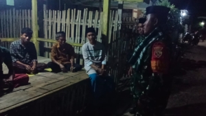 Himbauan Anti Miras dan Narkoba Disampaikan dalam Patroli Siskamling Lambu