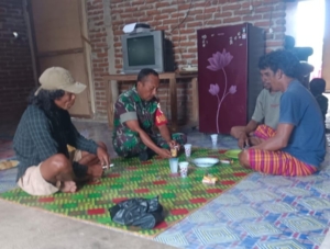Komsos Jadi Wadah Babinsa Monta Bangun Sinergi dan Gotong Royong