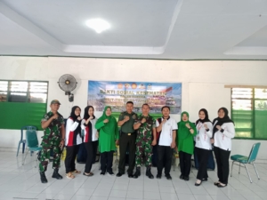 TNI dan Persit Dompu Ajak Masyarakat Peduli Sesama Lewat Donor Darah