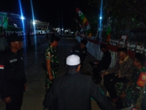 Koramil 1608-03/Sape Bersama Warga Tingkatkan Pengawasan Keamanan Lingkungan