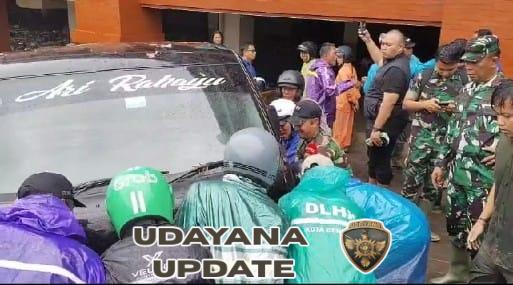 Peduli Rakyat, Danrem 163/WS Langsung Pimpin Penyaluran Bantuan untuk Korban Banjir