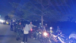 Forkopimcam Ampenan Gelar Patroli Antisipasi Pasca Aksi Massa