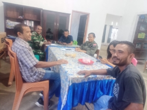 Sinergi Babinsa Dengan Aparat Desa Wujudkan Pembangunan Lebih Baik