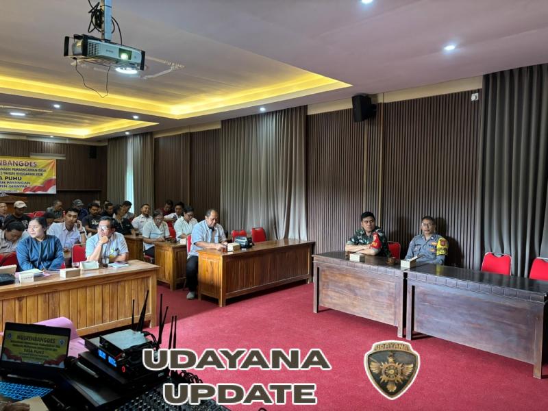 Babinsa Koramil 1616-07/Payangan Bersinergi dalam Perencanaan Pembangunan Desa Puhu