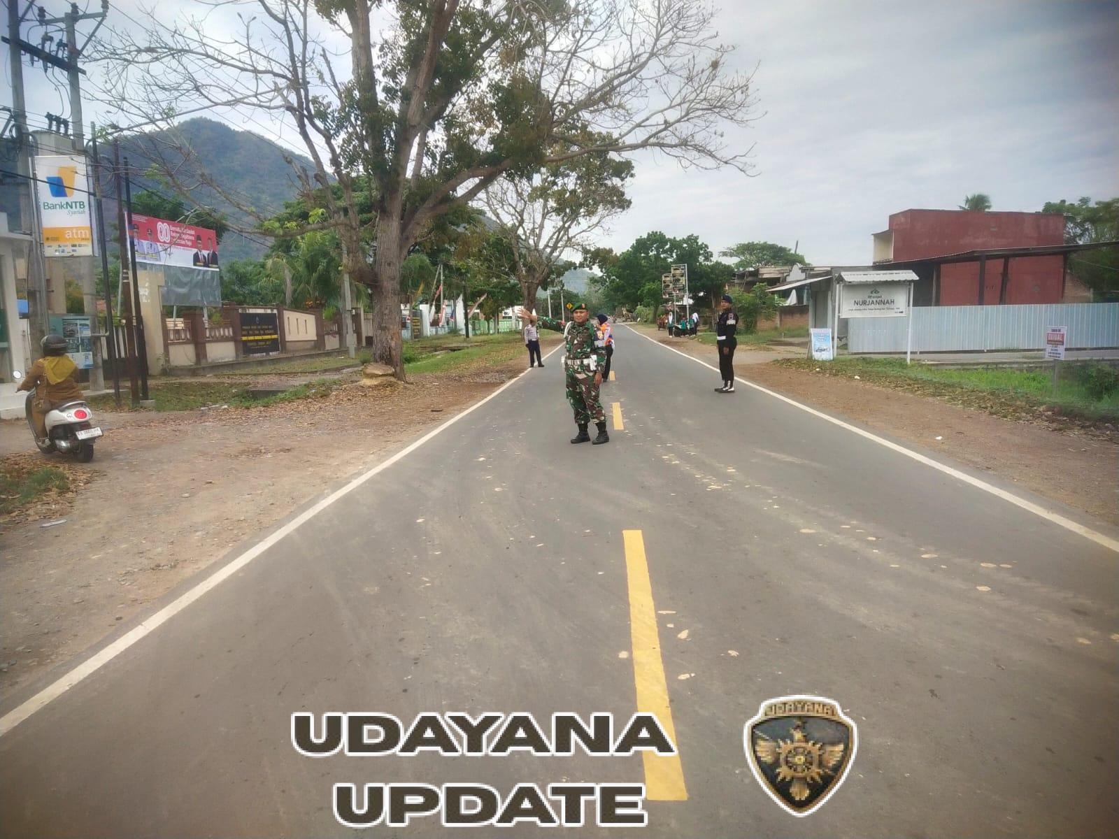 Peran Penting Provost Kodim 1628/KSB, Jaga Ketertiban Operasi Gabungan TNI-Polri di Sumbawa Barat