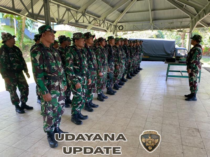 Pelihara kemampuan Prajurit, Kodim 1623/Karangasem gelar latihan menembak.